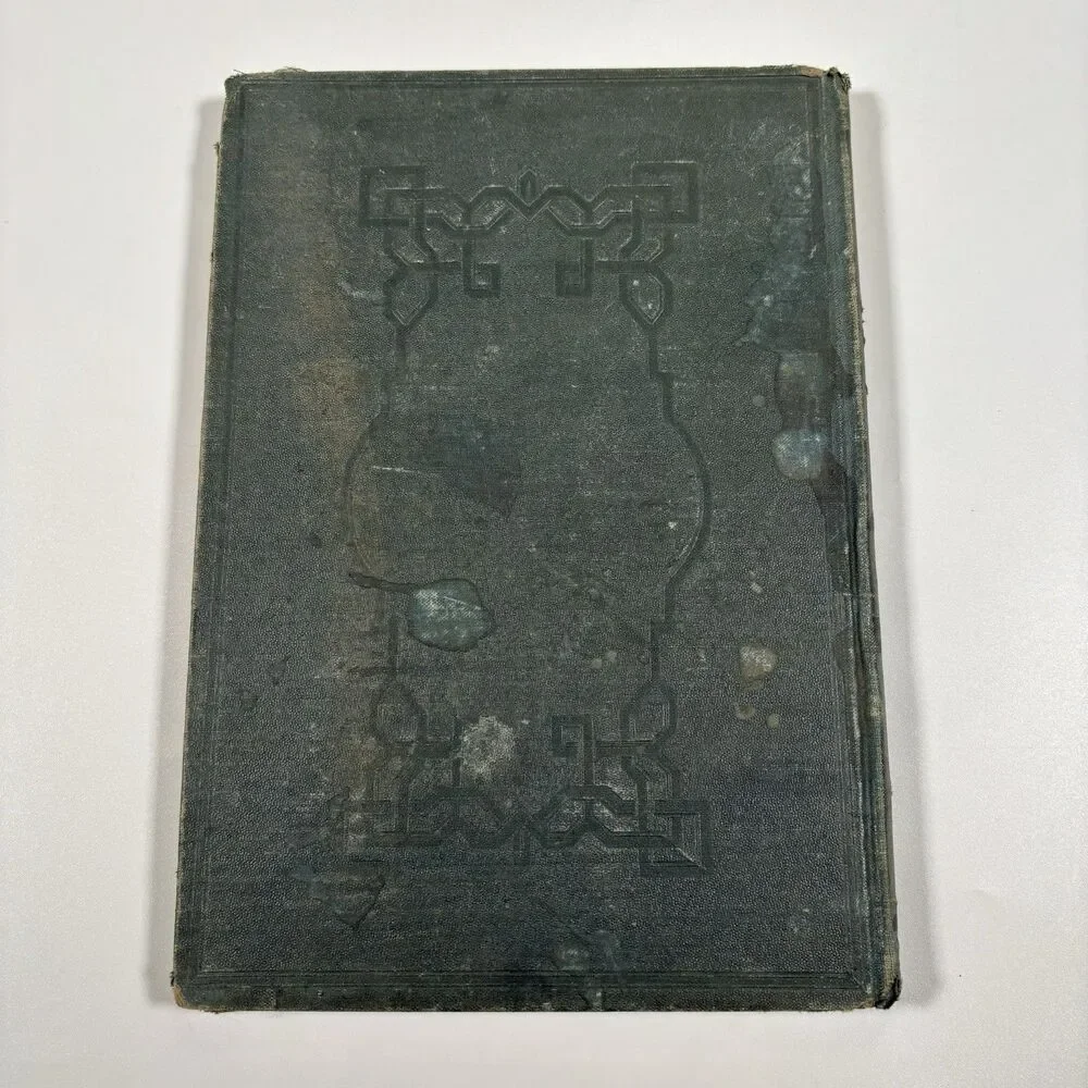 19th Century Armenian Prayer Book 1868 Hymnal Music Song Notation Antique Christ